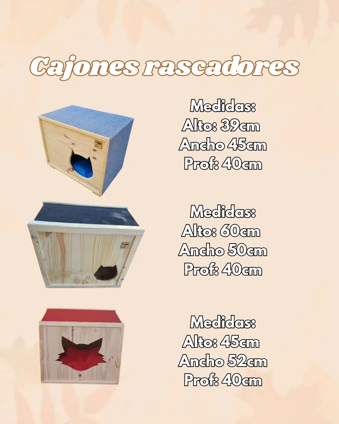 Cajones Rascadores para gatos – El Shopping de los Bigotes