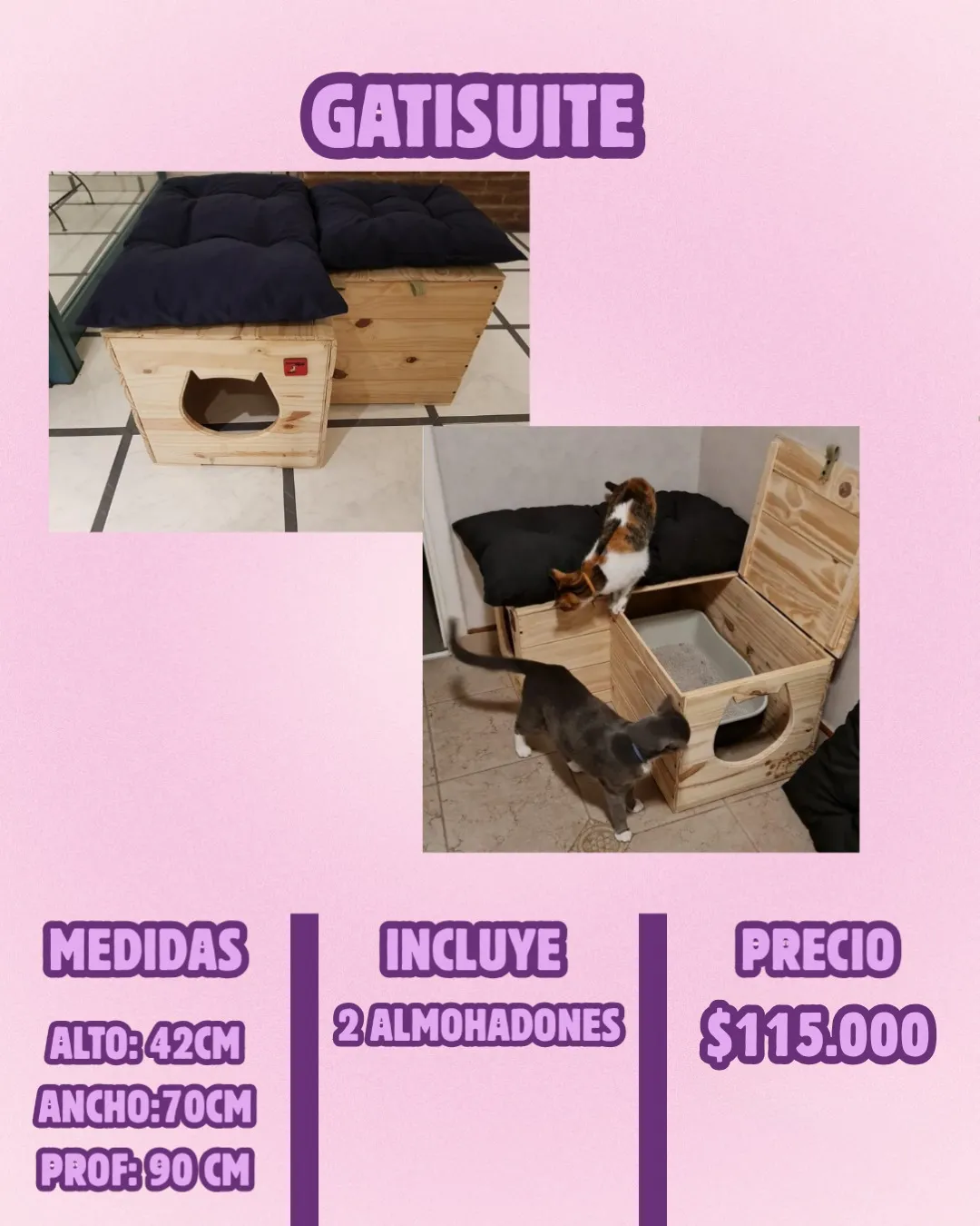 Gatisuite para gatos – El Shopping de los Bigotes