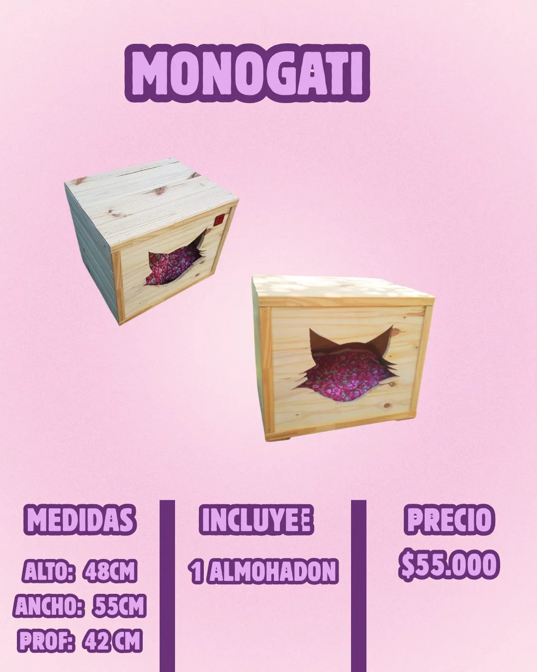 Monogati para gatos – El Shopping de los Bigotes