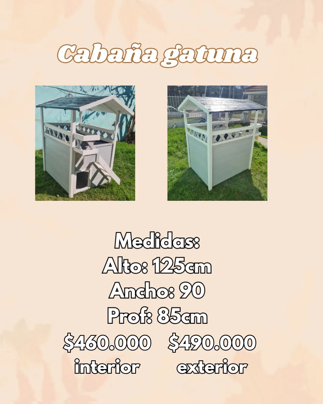Cabaña Gatuna artesanal – El Shopping de los Bigotes