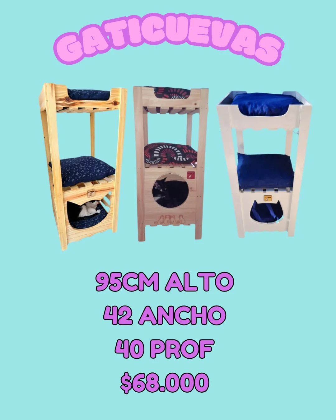 Gaticuevas para gatos – El Shopping de los Bigotes